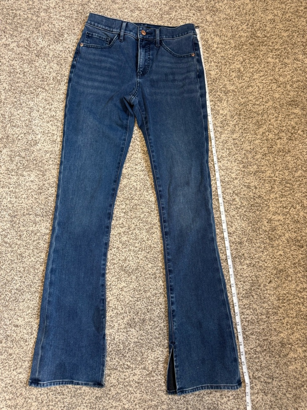 Express Women's Dark Indigo Bootcut Jeans